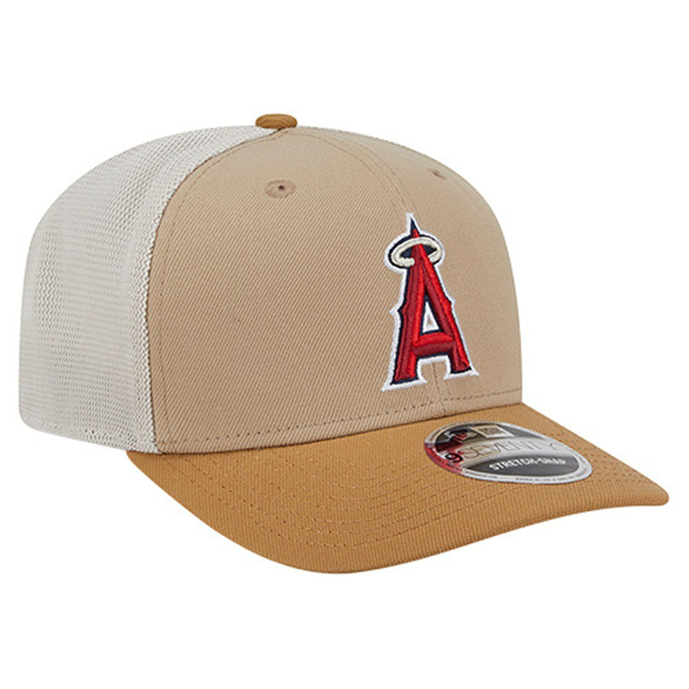 Los Angeles Angels New Era 9SEVENTY Trucker Adjustable Hat | MLB New