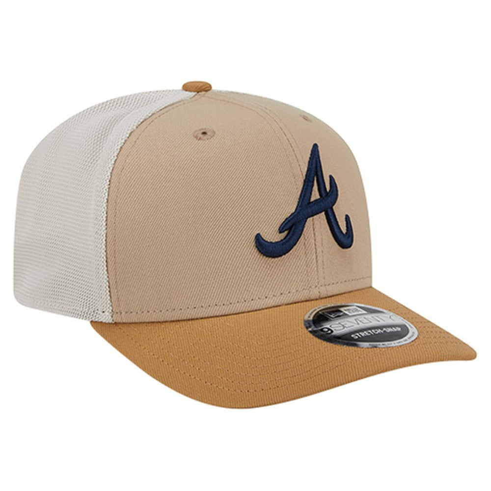 Atlanta Braves New Era 9SEVENTY Trucker Adjustable Hat | MLB For sale