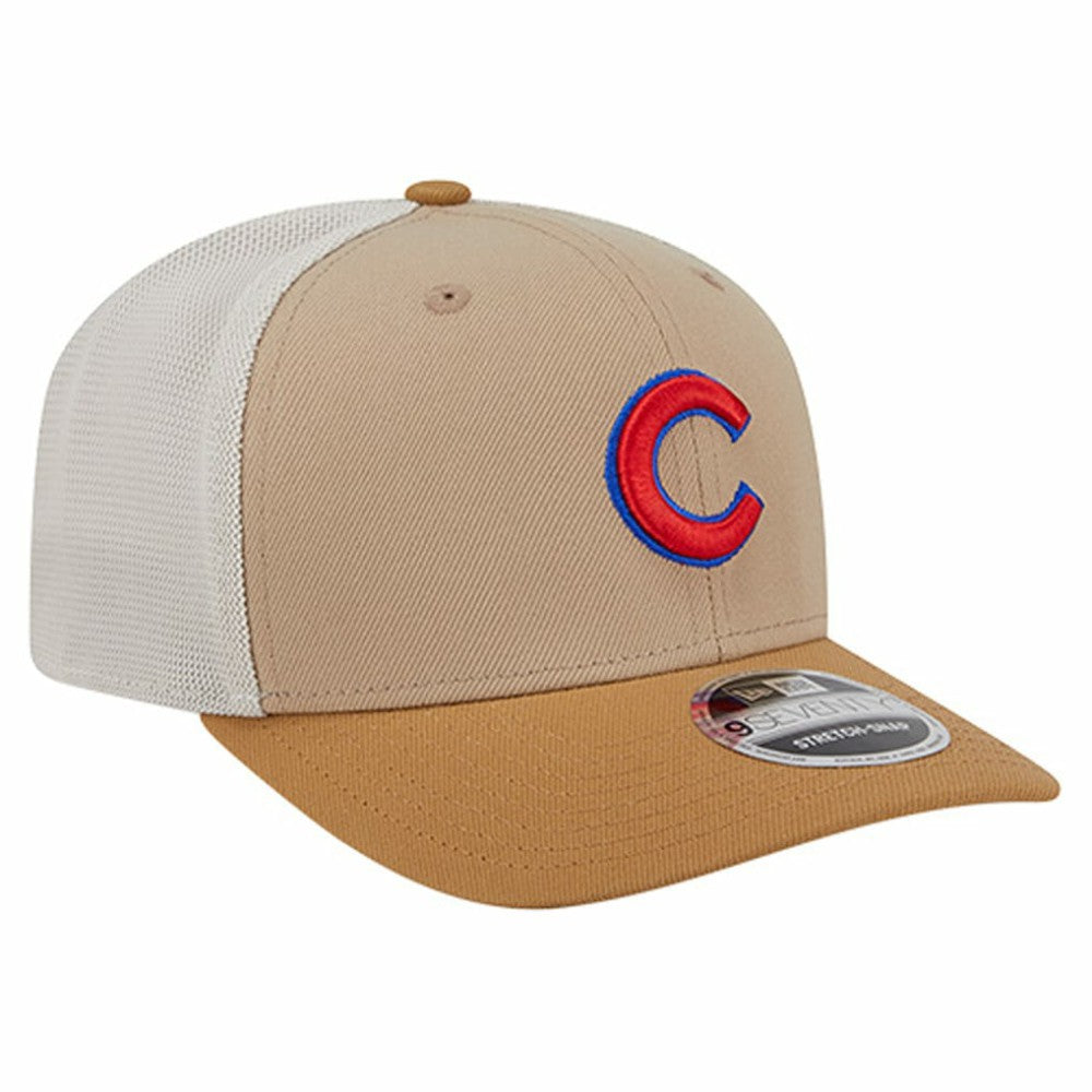 Chicago Cubs New Era 9SEVENTY Trucker Adjustable Hat | MLB Outlet