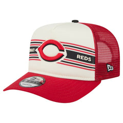 Cincinnati Reds New Era Banner A-Frame 9FIFTY Trucker Snapback Hat | MLB Near me