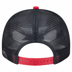 Atlanta Braves New Era Banner A-Frame 9FIFTY Trucker Snapback Hat | MLB For sale