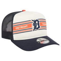 Detroit Tigers New Era Banner A-Frame 9FIFTY Trucker Snapback Hat | MLB For sale