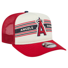Los Angeles Angels New Era Banner A-Frame 9FIFTY Trucker Snapback Hat | MLB Online
