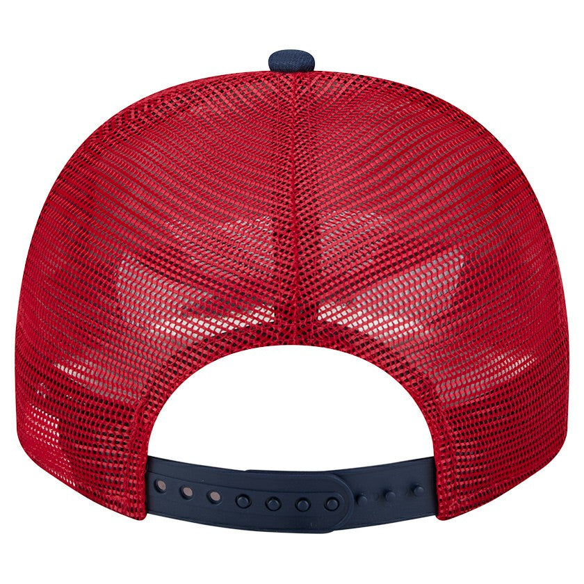 Los Angeles Angels New Era Banner A-Frame 9FIFTY Trucker Snapback Hat | MLB Online