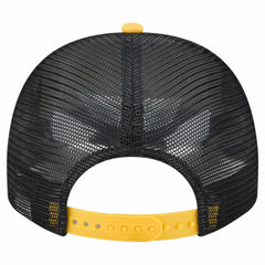 Pittsburgh Pirates New Era Banner A-Frame 9FIFTY Trucker Snapback Hat | MLB On Sale