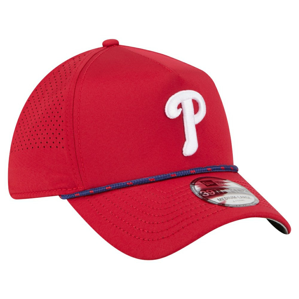 Philadelphia Phillies New Era 39THIRTY A-Frame Perforated Flex Hat | MLB US