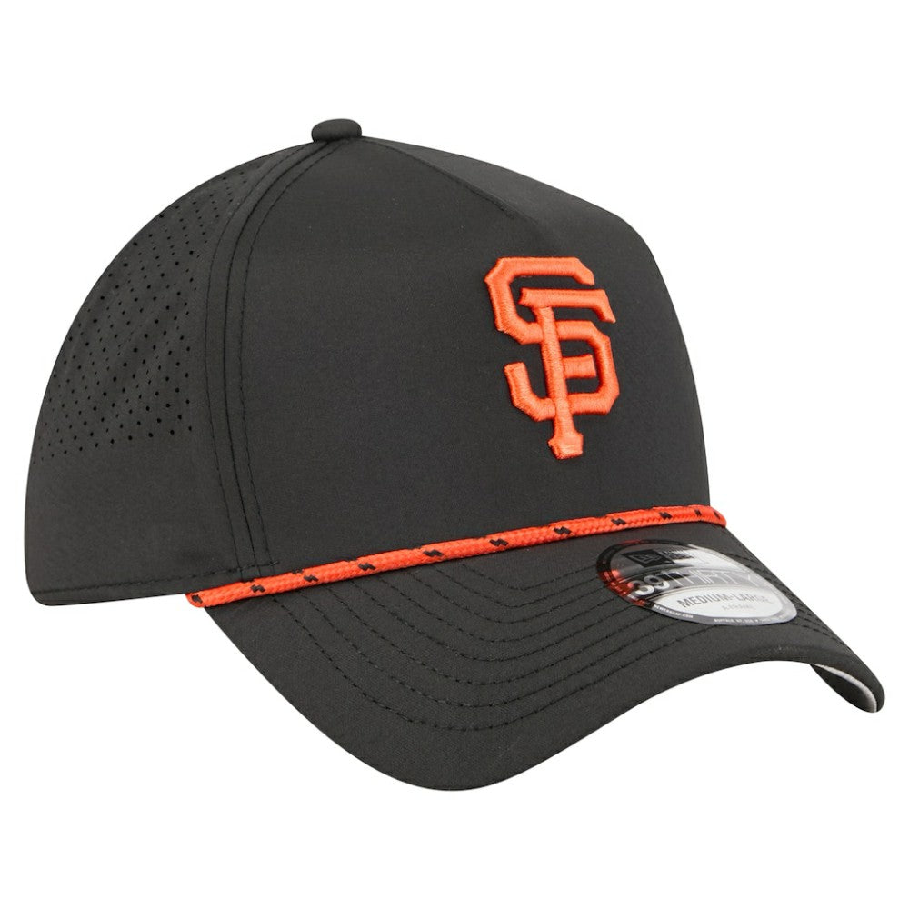 San Francisco Giants New Era 39THIRTY A-Frame Perforated Flex Hat | MLB Outlet