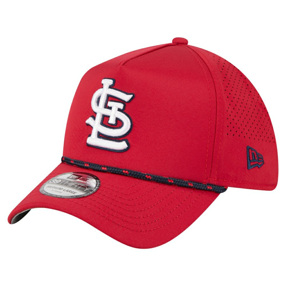 St. Louis Cardinals New Era 39THIRTY A-Frame Perforated Flex Hat | MLB Outlet