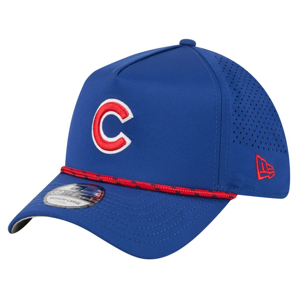 Chicago Cubs New Era 39THIRTY A-Frame Perforated Flex Hat | MLB Near me