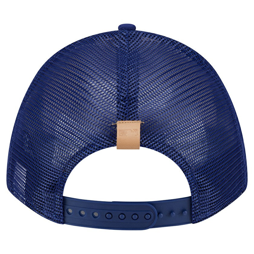 Los Angeles Dodgers New Era Text A-Frame Trucker 9FORTY Hat | MLB Discount