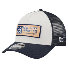 New York Yankees New Era Text A-Frame Trucker 9FORTY Hat | MLB Near me