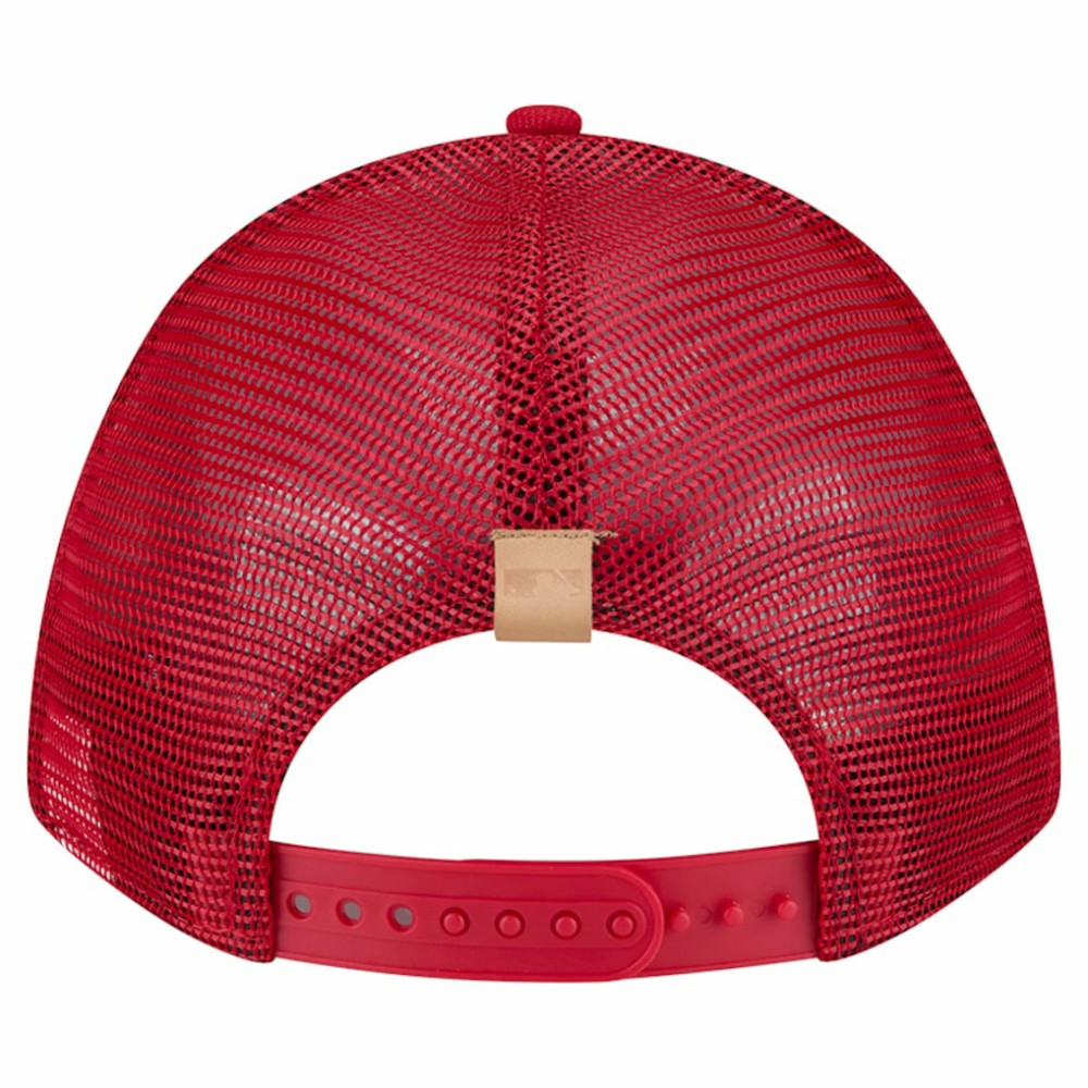 Philadelphia Phillies New Era Text A-Frame Trucker 9FORTY Hat | MLB Sale