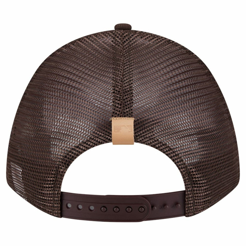 San Diego Padres New Era Text A-Frame Trucker 9FORTY Hat | MLB For sale