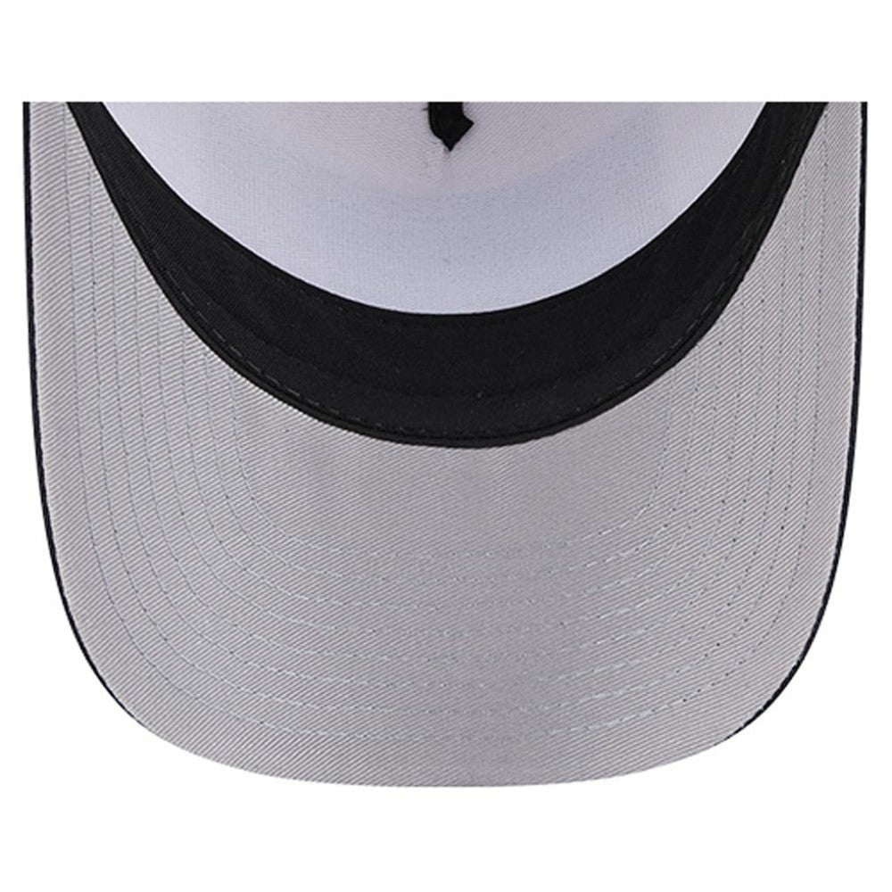 Atlanta Braves New Era Text A-Frame Trucker 9FORTY Hat | MLB For sale