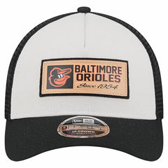 Baltimore Orioles New Era Text A-Frame Trucker 9FORTY Hat | MLB Sale