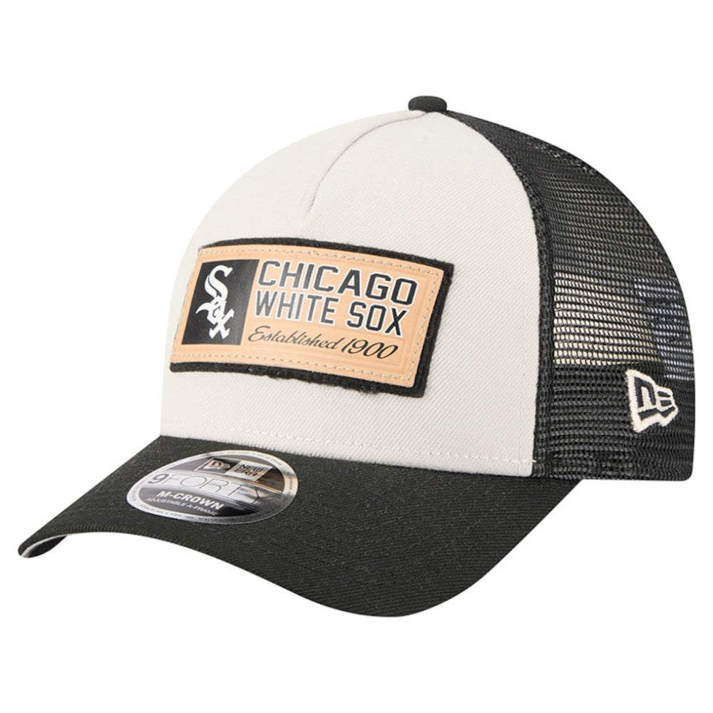 Chicago White Sox New Era Text A-Frame Trucker 9FORTY Hat | MLB Online