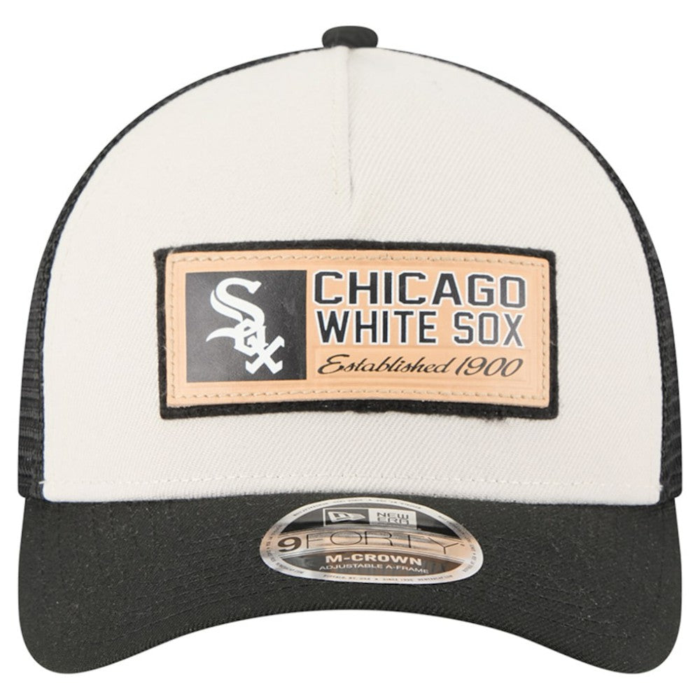 Chicago White Sox New Era Text A-Frame Trucker 9FORTY Hat | MLB Online