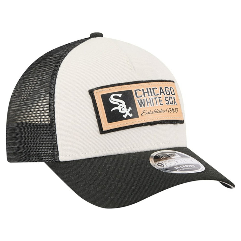 Chicago White Sox New Era Text A-Frame Trucker 9FORTY Hat | MLB Online