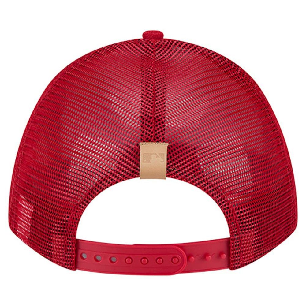 Cincinnati Reds New Era Text A-Frame Trucker 9FORTY Hat | MLB On Sale