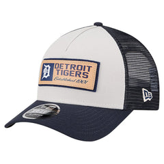 Detroit Tigers New Era Text A-Frame Trucker 9FORTY Hat | MLB Shop