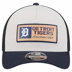 Detroit Tigers New Era Text A-Frame Trucker 9FORTY Hat | MLB Shop