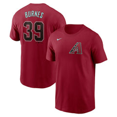 Corbin Burnes Arizona Diamondbacks Nike Fuse Name & Number T-Shirt | MLB New