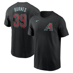 Corbin Burnes Arizona Diamondbacks Nike Fuse Name & Number T-Shirt | MLB Sale