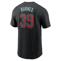 Corbin Burnes Arizona Diamondbacks Nike Fuse Name & Number T-Shirt | MLB Sale