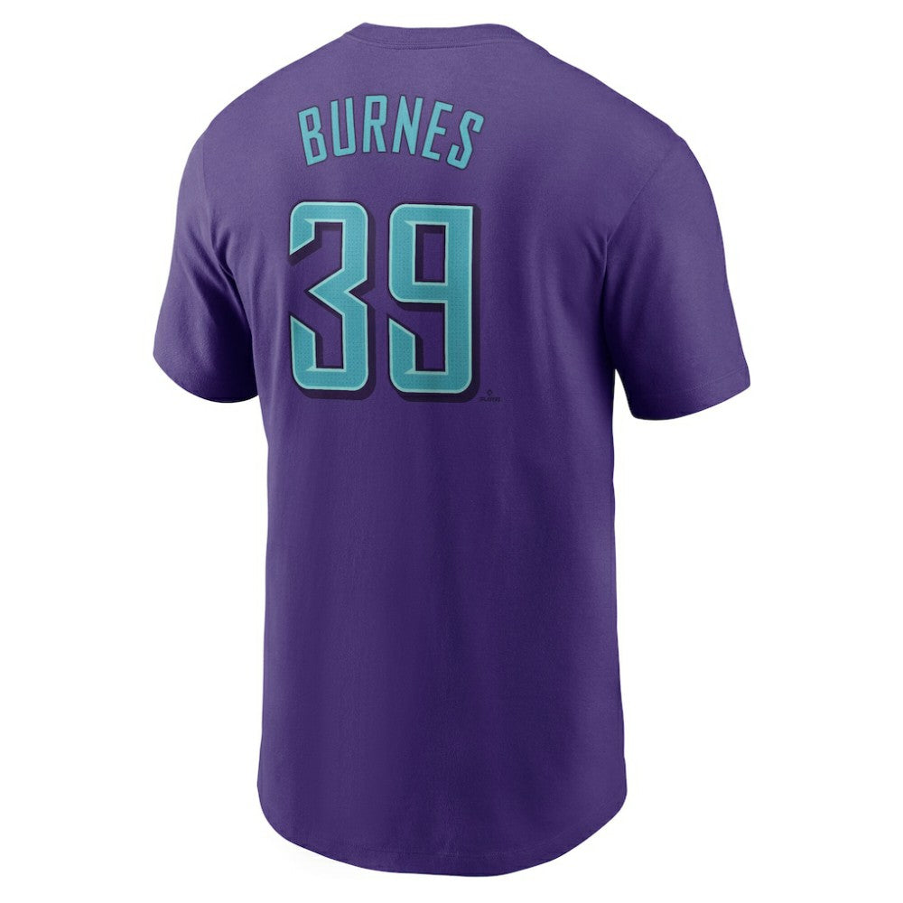 Corbin Burnes Arizona Diamondbacks Nike 2025 City Connect Fuse Name & Number T-Shirt | MLB Outlet