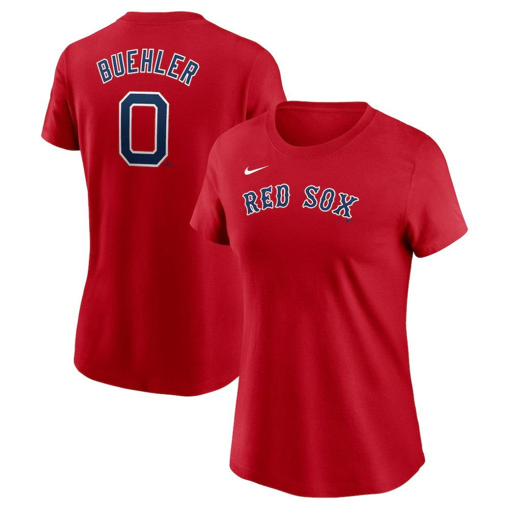 Walker Buehler Boston Red Sox Nike Women's Cooperstown Collection Fuse Name & Number T-Shirt | MLB Shop