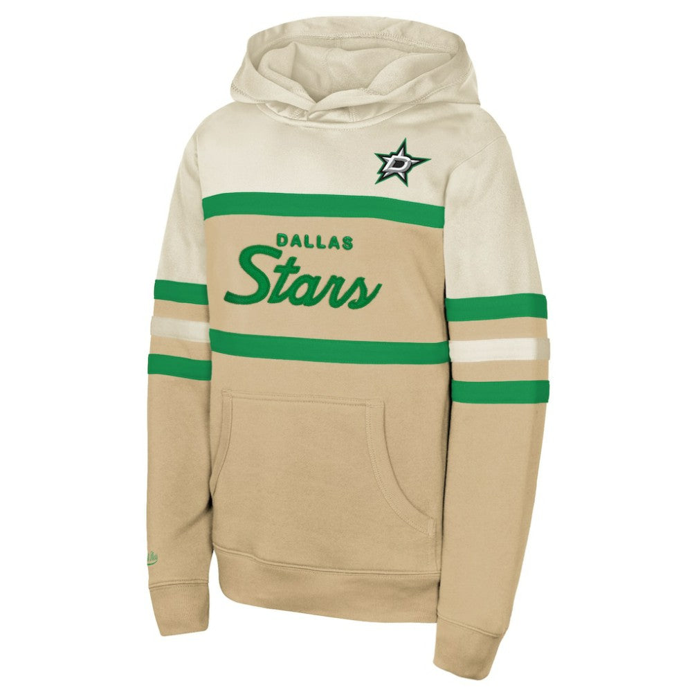 Dallas Stars Mitchell & Ness Youth Head Coach Pullover Hoodie Outlet