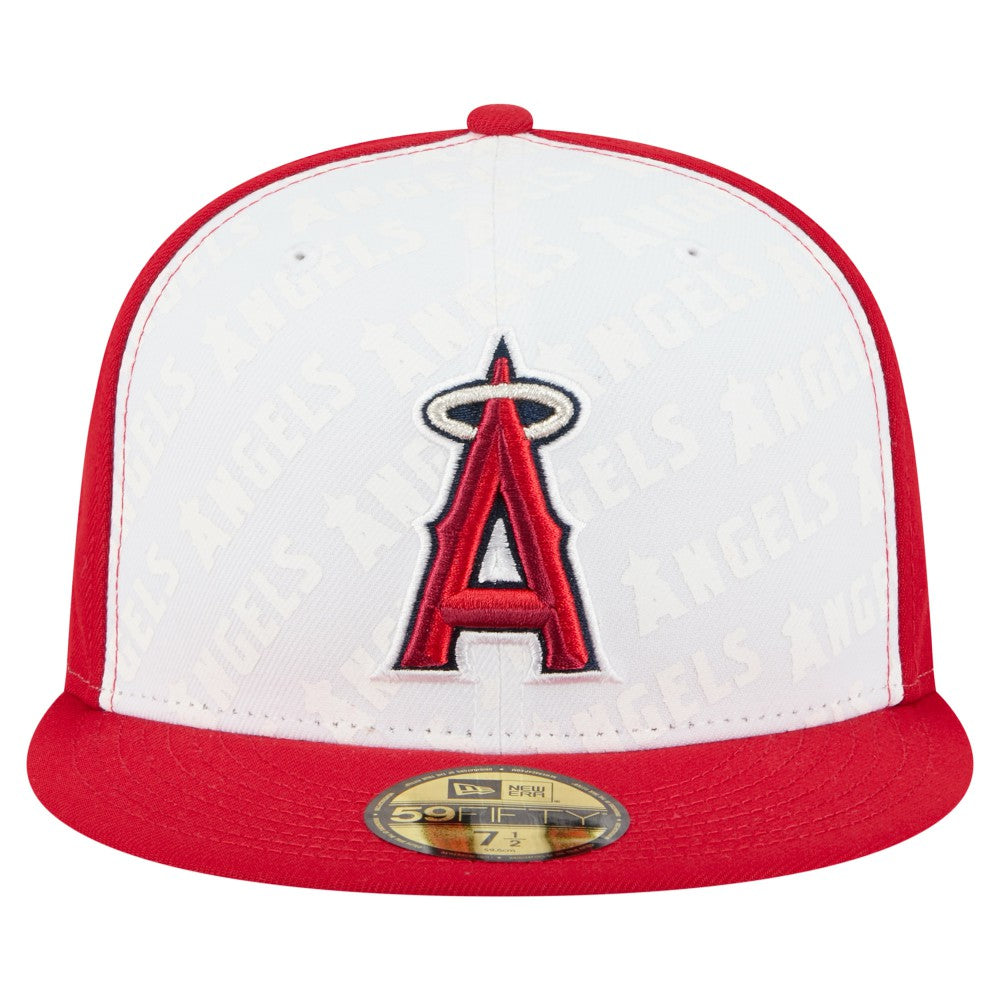 Los Angeles Angels New Era Repeat 59FIFTY Fitted Hat | MLB Online