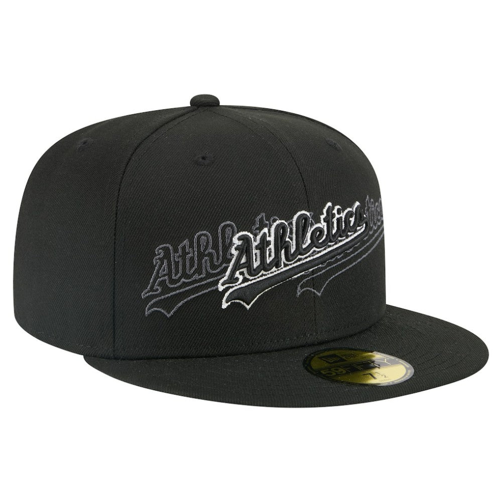 Athletics New Era Tri-Hit 59FIFTY Fitted Hat | MLB Online