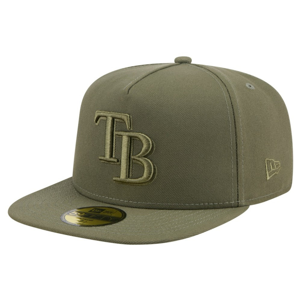 Tampa Bay Rays New Era Color Pack A-Frame 59FIFTY Fitted Hat | MLB On Sale