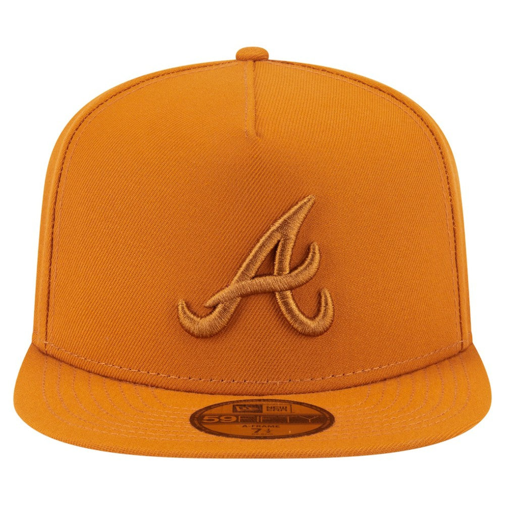 Atlanta Braves New Era Color Pack A-Frame 59FIFTY Fitted Hat | MLB For sale