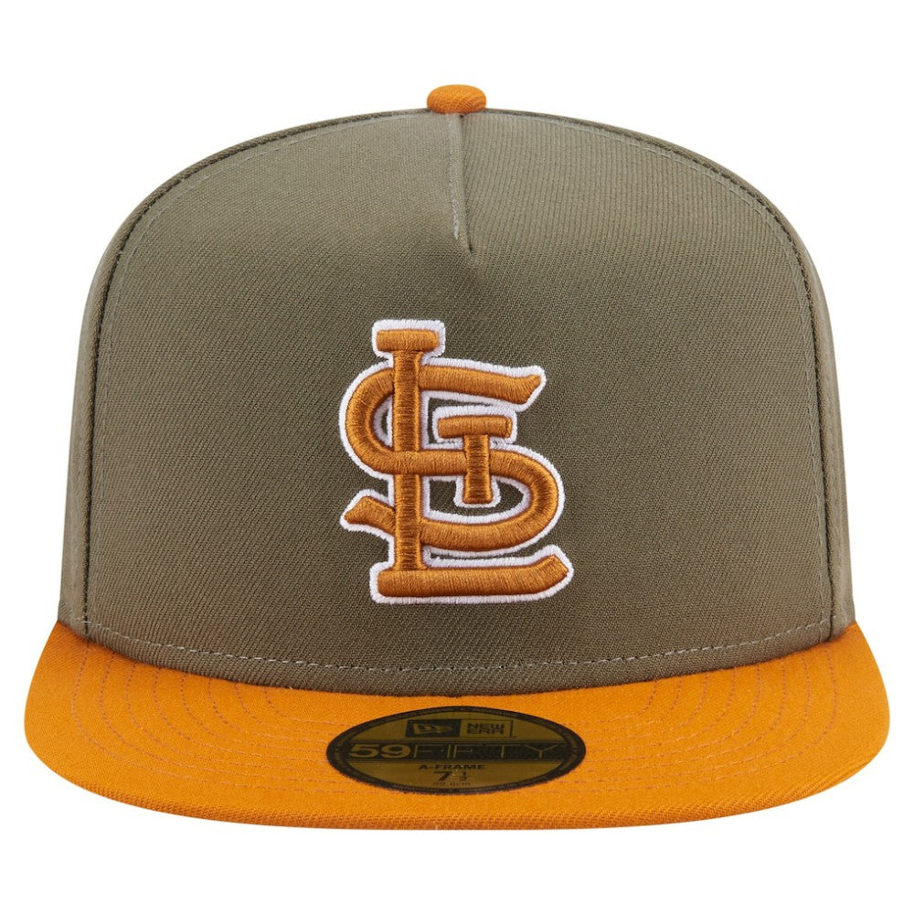 St. Louis Cardinals New Era Two-Tone Color Pack A-Frame 59FIFTY Fitted Hat | MLB Shop