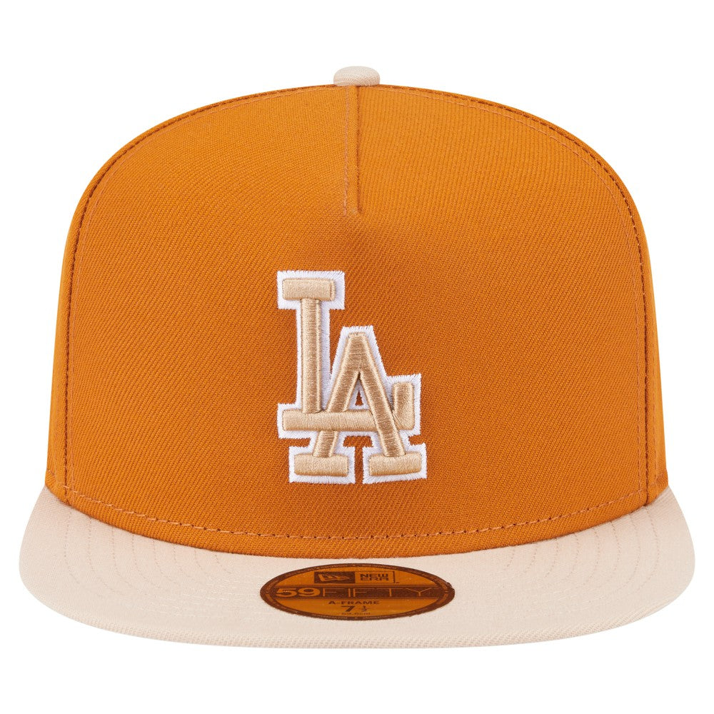 Los Angeles Dodgers New Era Two-Tone Color Pack A-Frame 59FIFTY Fitted Hat | MLB US