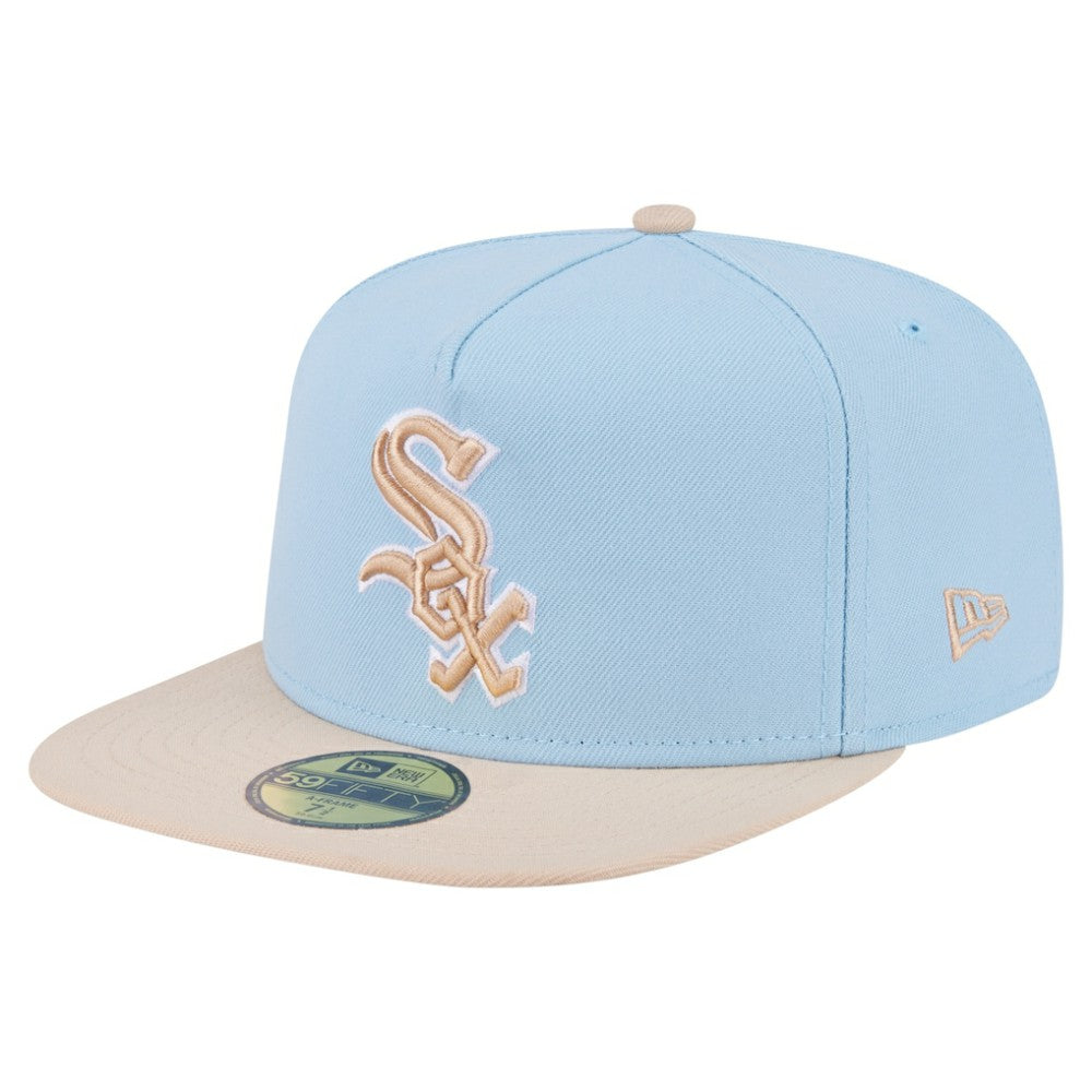 Chicago White Sox New Era Two-Tone Color Pack A-Frame 59FIFTY Fitted Hat | MLB On Sale