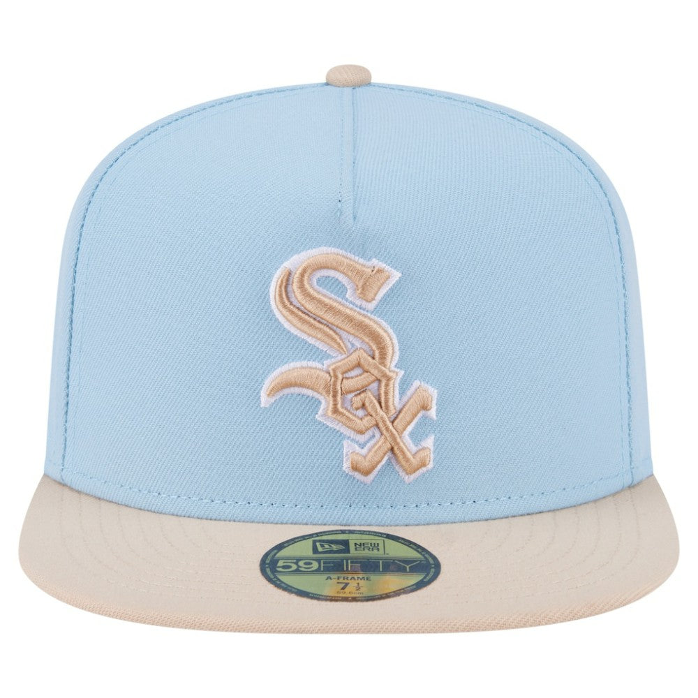 Chicago White Sox New Era Two-Tone Color Pack A-Frame 59FIFTY Fitted Hat | MLB On Sale