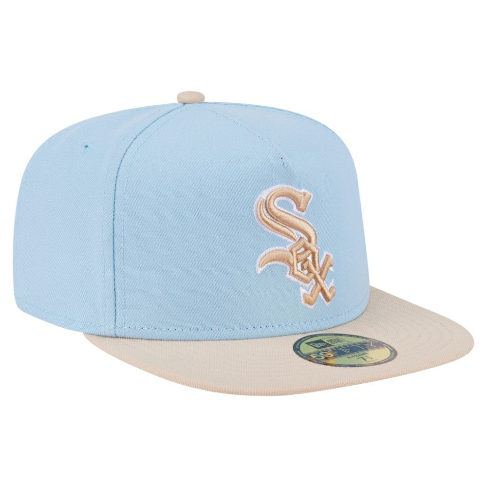 Chicago White Sox New Era Two-Tone Color Pack A-Frame 59FIFTY Fitted Hat | MLB On Sale