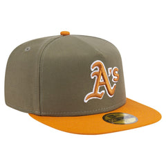 Athletics New Era Two-Tone Color Pack A-Frame 59FIFTY Fitted Hat | MLB New