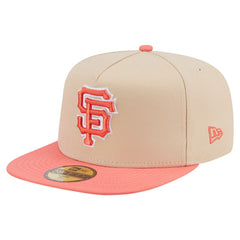 San Francisco Giants New Era Two-Tone Color Pack A-Frame 59FIFTY Fitted Hat | MLB Outlet