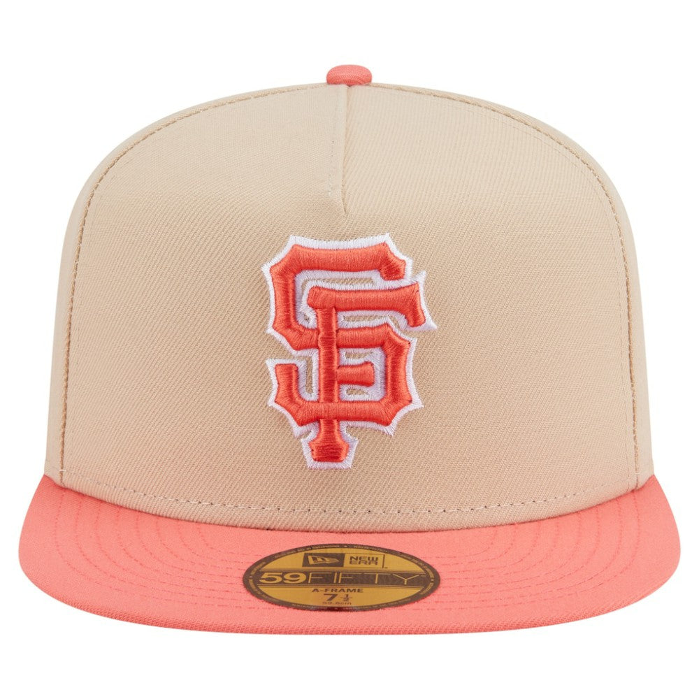 San Francisco Giants New Era Two-Tone Color Pack A-Frame 59FIFTY Fitted Hat | MLB Outlet