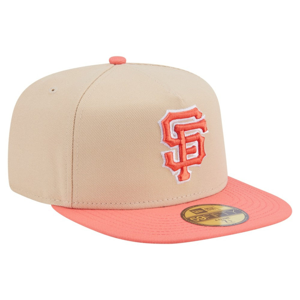 San Francisco Giants New Era Two-Tone Color Pack A-Frame 59FIFTY Fitted Hat | MLB Outlet