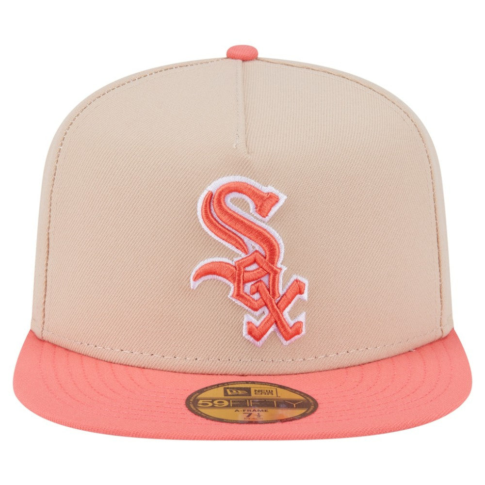 Chicago White Sox New Era Two-Tone Color Pack A-Frame 59FIFTY Fitted Hat | MLB Discount