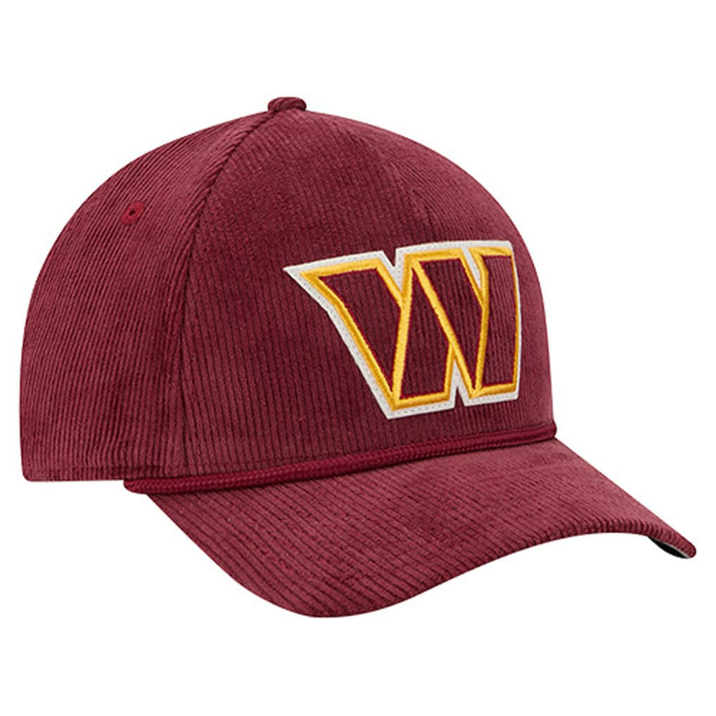 Washington Commanders New Era Cord Corduroy 9FORTY A-Frame Adjustable Hat