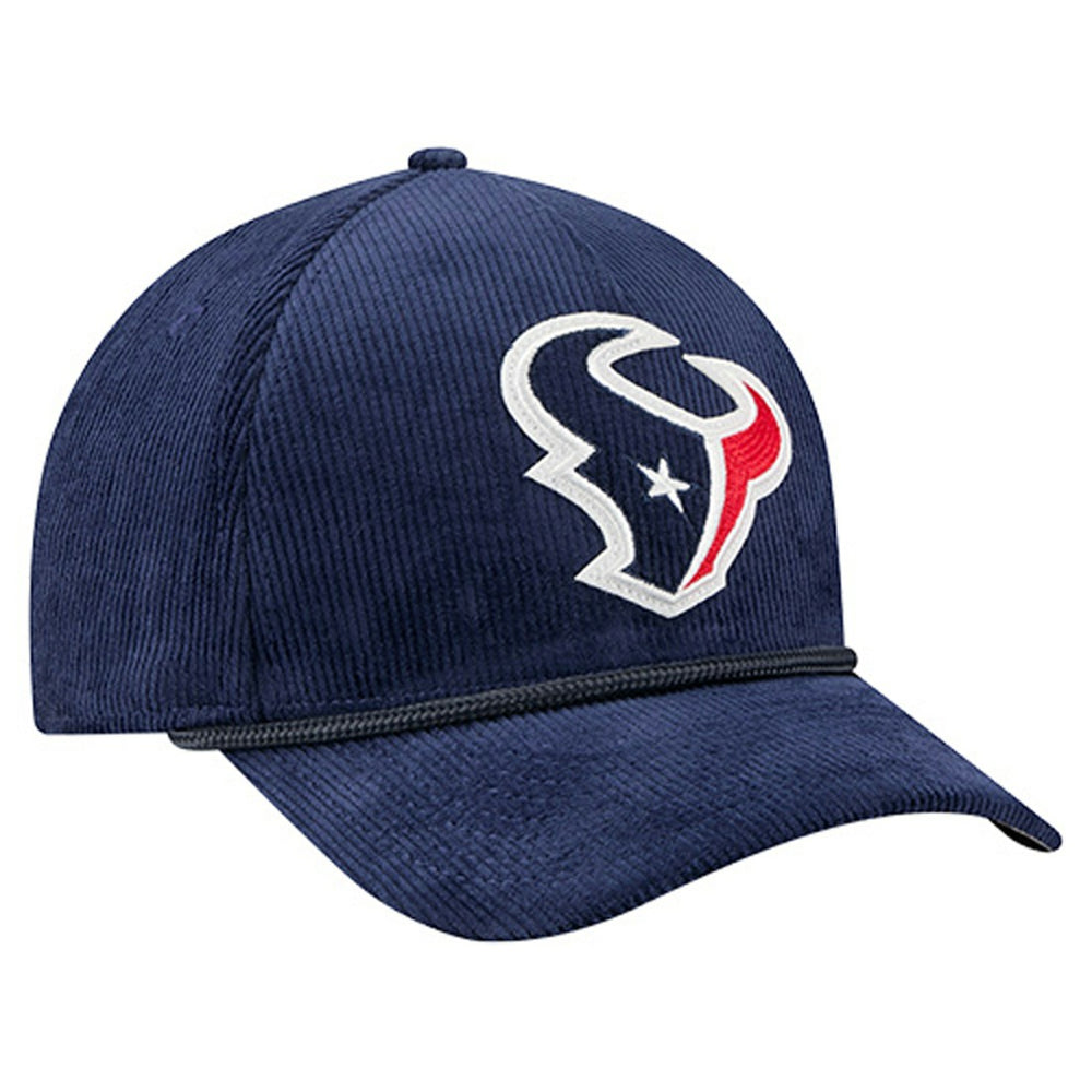 Houston Texans New Era Cord Corduroy 9FORTY A-Frame Adjustable Hat