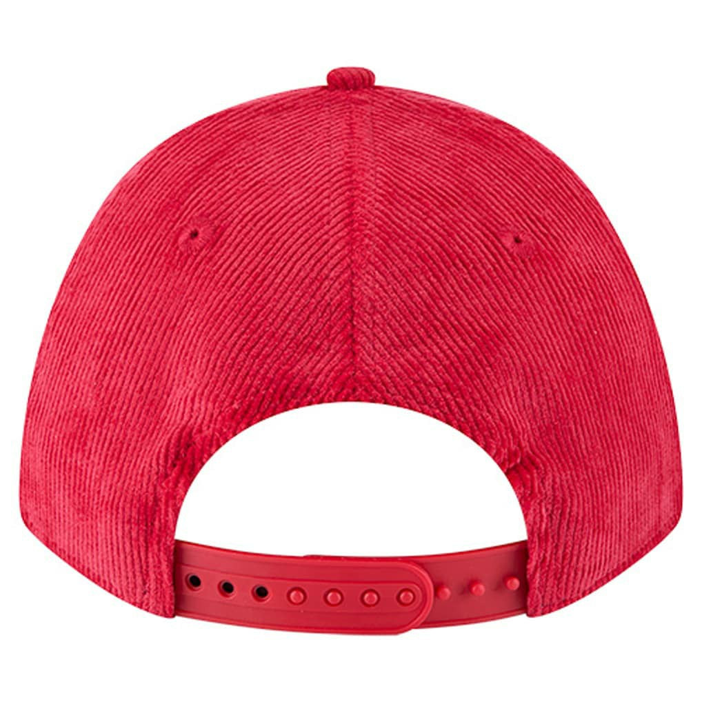 Kansas City Chiefs New Era Cord Corduroy 9FORTY A-Frame Adjustable Hat