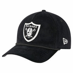 Las Vegas Raiders New Era Cord Corduroy 9FORTY A-Frame Adjustable Hat