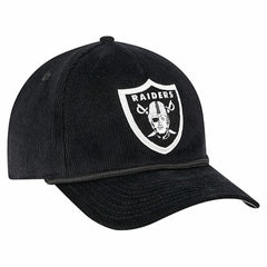 Las Vegas Raiders New Era Cord Corduroy 9FORTY A-Frame Adjustable Hat